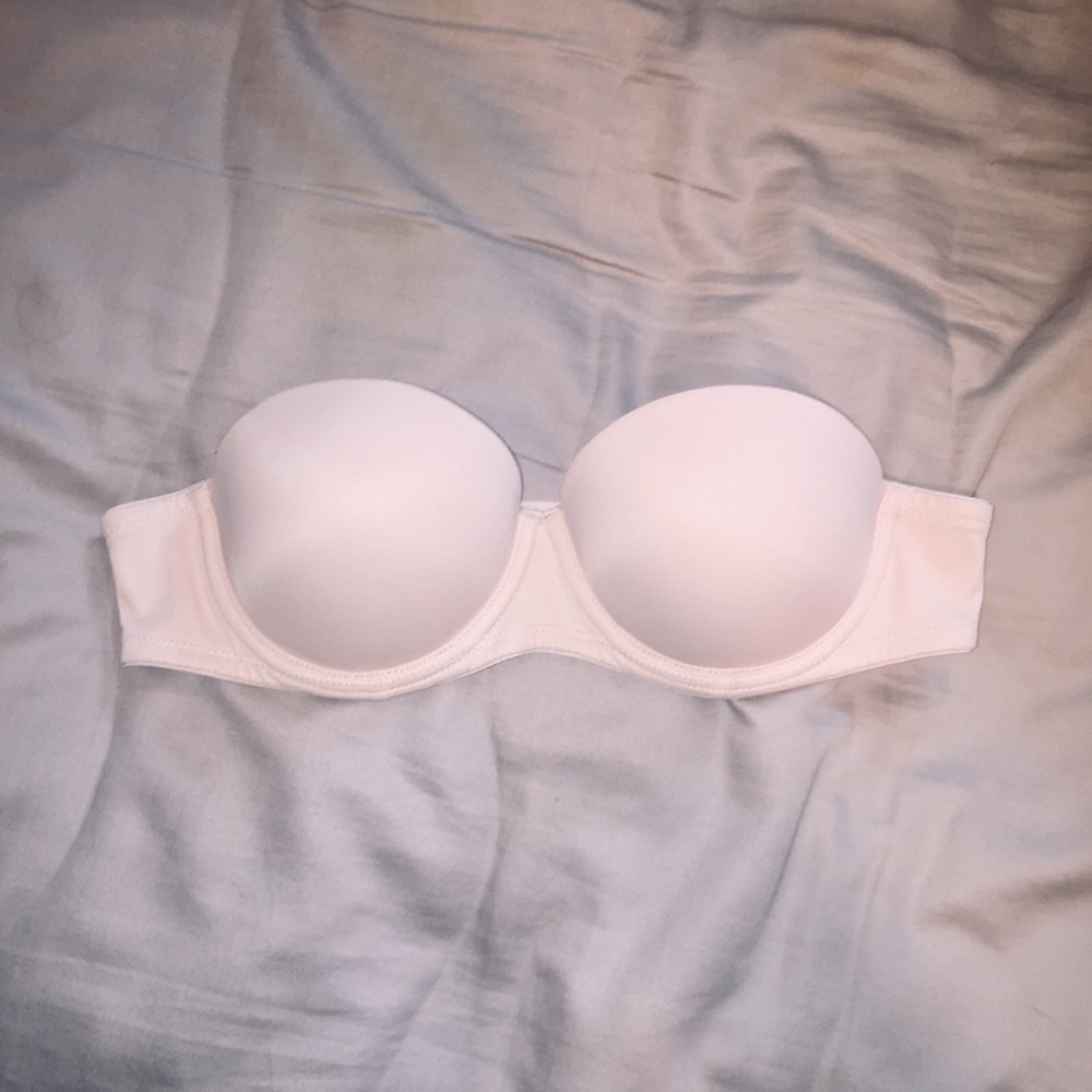 Victoria’s Secret PINK Nude Strapless Bra